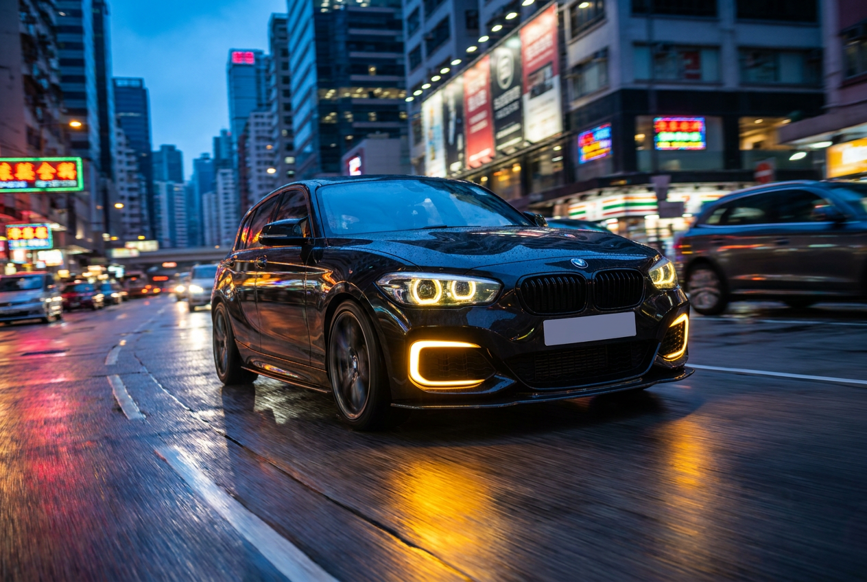 eurokraft DRL on a BMW 1 Series