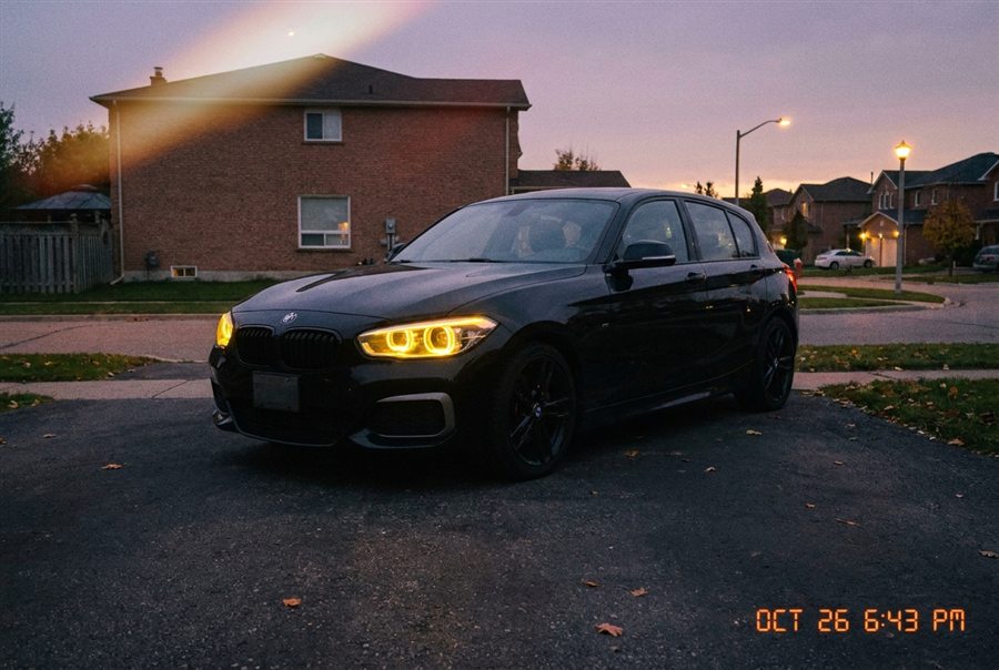 Marcus's BMW 1 Series with eurokraft DRLs